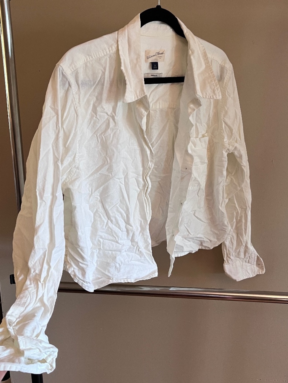 Target | Universal Threads | Cropped Button Down | White | X-Large
